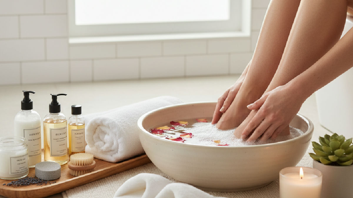 Cuidados com os pés - Produtos Indispensáveis para o Spa dos Pés em Casa