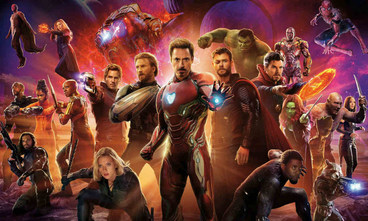 VINGADORES GUERRA INFINITA ONLINE